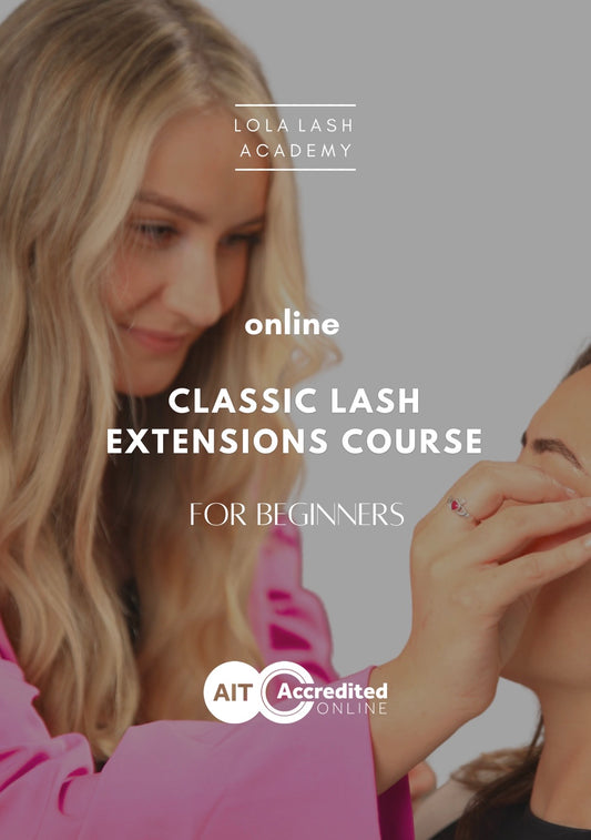 Online Classic Lash Extensions Couse