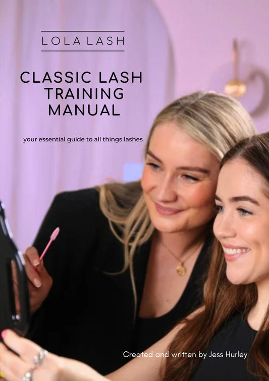 Classic Lash Training Book - Comprehensive Lash Manual